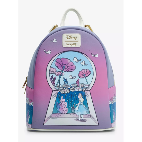 Loungefly Disney Alice au pays des merveilles trou de serrure Mini sac à dos