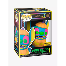 Figurine en vinyle Funko Disney Lilo & Stitch Pop! Pumpkin Stitch (lumière noire)